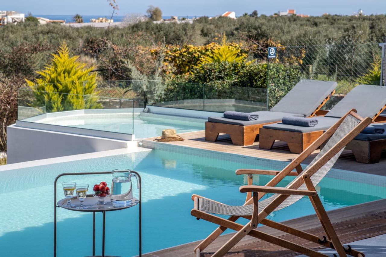 Alba Bianca Villa, Family Retreat With Heated Pool By Thinkvilla Hersonissos (Crete) Exterior foto