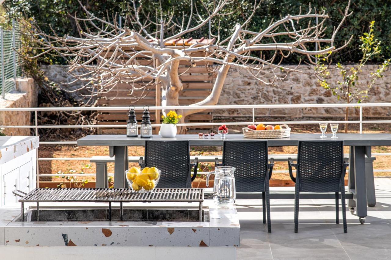 Alba Bianca Villa, Family Retreat With Heated Pool By Thinkvilla Hersonissos (Crete) Exterior foto