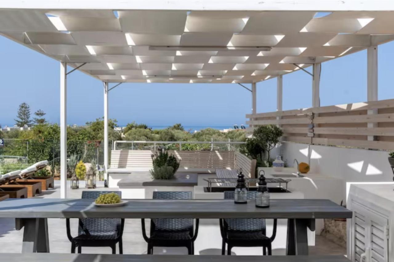 Alba Bianca Villa, Family Retreat With Heated Pool By Thinkvilla Hersonissos (Crete) Exterior foto