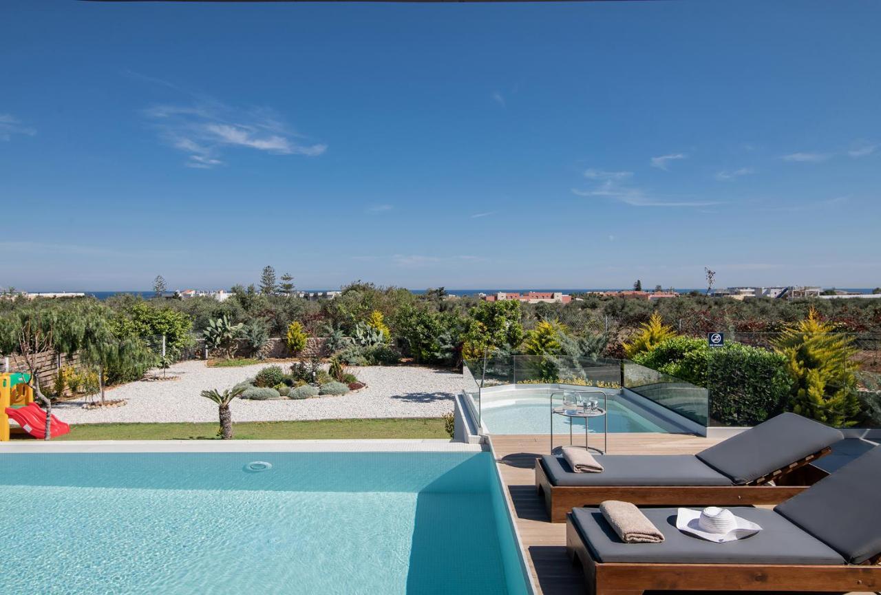 Alba Bianca Villa, Family Retreat With Heated Pool By Thinkvilla Hersonissos (Crete) Exterior foto